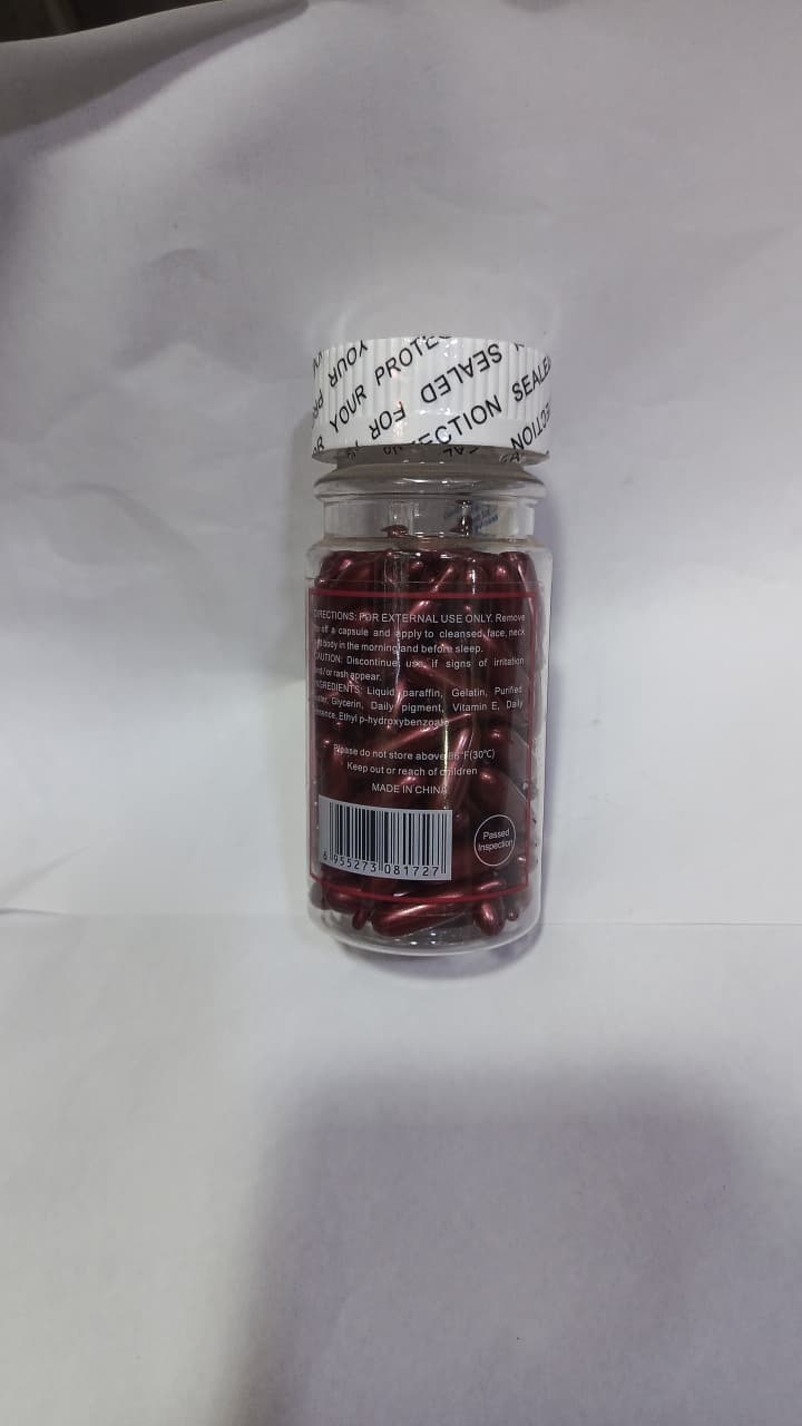 Pack Of 90 Essence of Facial Skincare ? Vitamin E Skin Care Facial Capsules | Nourishing, Hydrating, Anti-Aging &amp; Skin Protection Formula