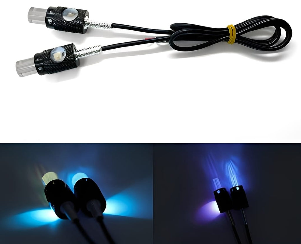 Motorbike Universal Mini LED Indicator &amp; Number Plate Light ? Super Bright 12V 1W Aluminum Waterproof Signal Lamp ? Long-Lasting, Energy-Efficient Motorcycle &amp; Car Lighting Accessory