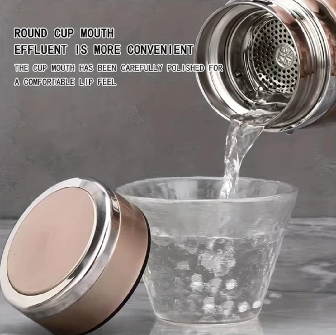 1000ml Large Capacity Stainless Steel Thermos Bottle ? Hot &amp; Cold Vacuum Flask Water Bottle (Random color)