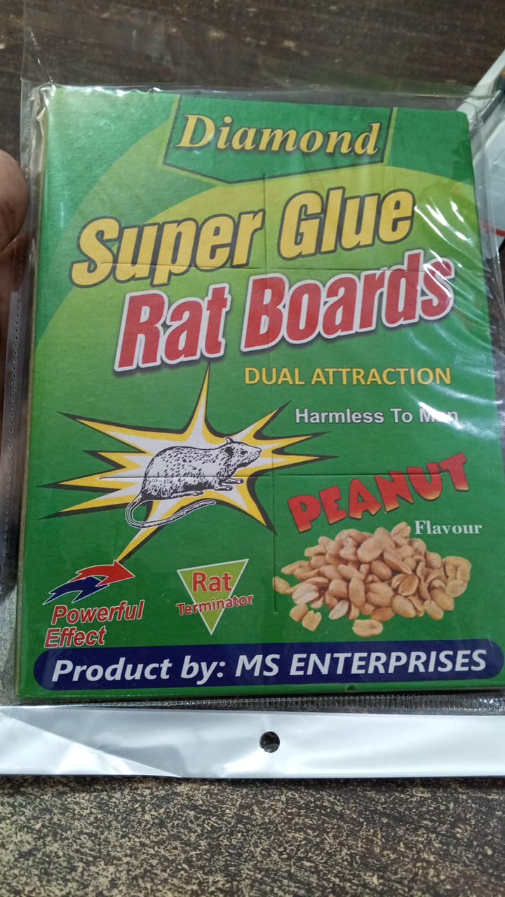 Reusable Expert Mouse &amp; Rat Glue Trap ? Heavy Duty, Strong Adhesive, Pre-Baited, Non-Toxic, Odorless, Child-Safe Pest Control for Rodents, Insects, and Bugs