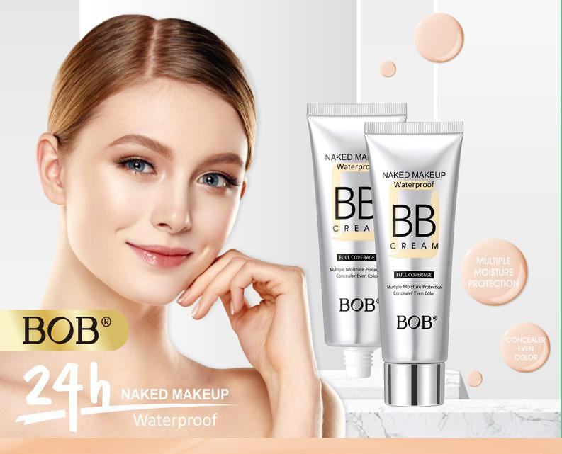 BOB Naked Makeup Waterproof Full Coverage BB Cream ? 40 Gram Pack, Original Long-Lasting Formula