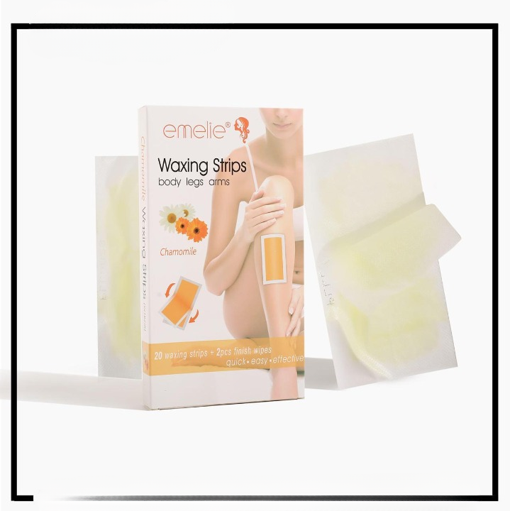 Pack of 20 Waxing Strips ? Easy Hair Removal Strips for Smooth Skin, Delivered in Random Flavour