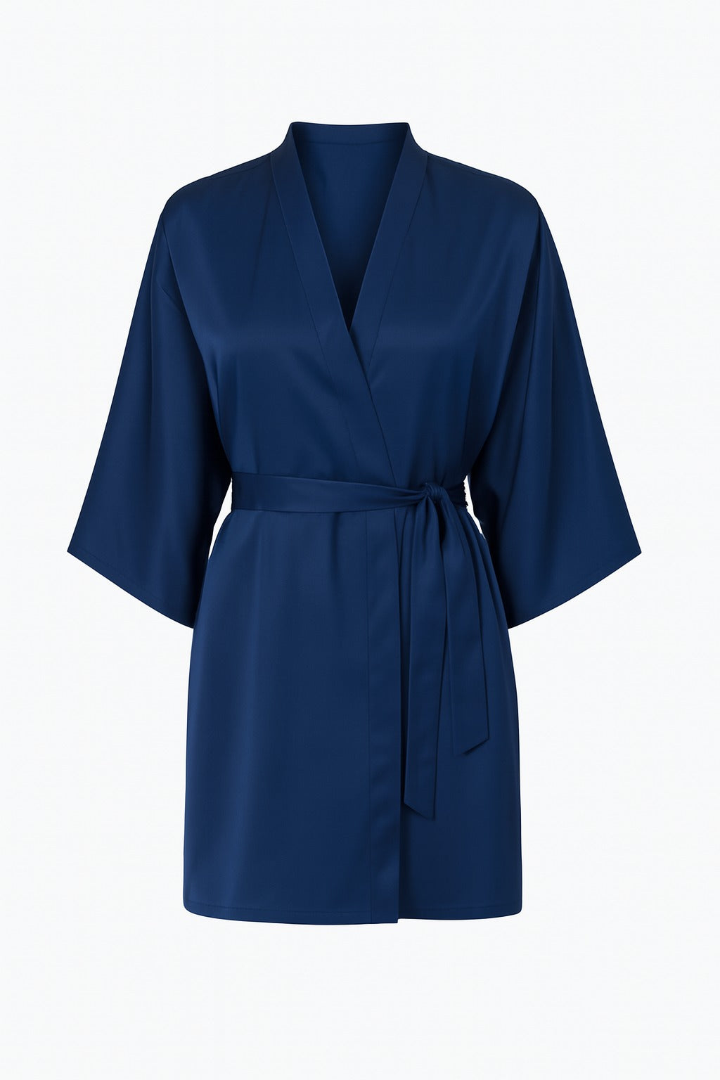 Satin Gown/Robe ? Short Length with Waist Tie (DC-1001)