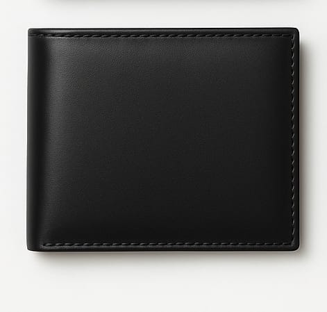 Original Cow Leather Handmade Men?s Wallet ? Premium Slim Bifold Design, Available in Black, Brown &amp; Mustard
