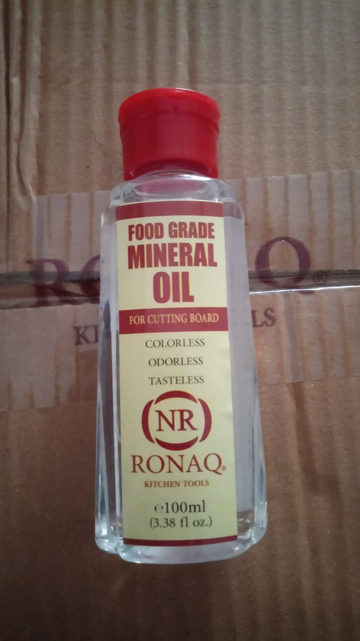 Wood Mineral Oil 100ml ? Food Grade, Odorless Oil for Chopping Boards, Butcher Blocks &amp; Utensils ? Protects &amp; Restores Wood