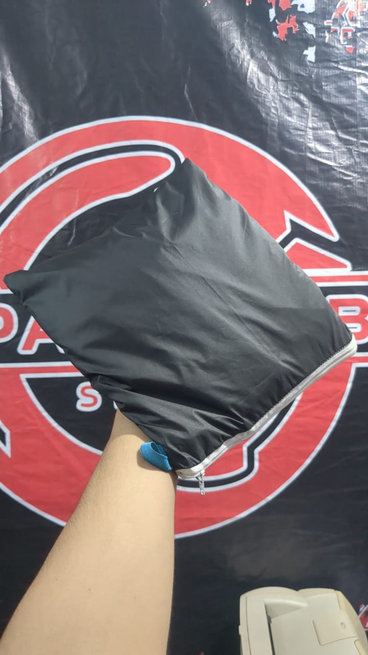 Bike Top Cover ? Water &amp; Scratch Proof Parachute ? Fits CD70CC and 125CC Bikes (Random color)