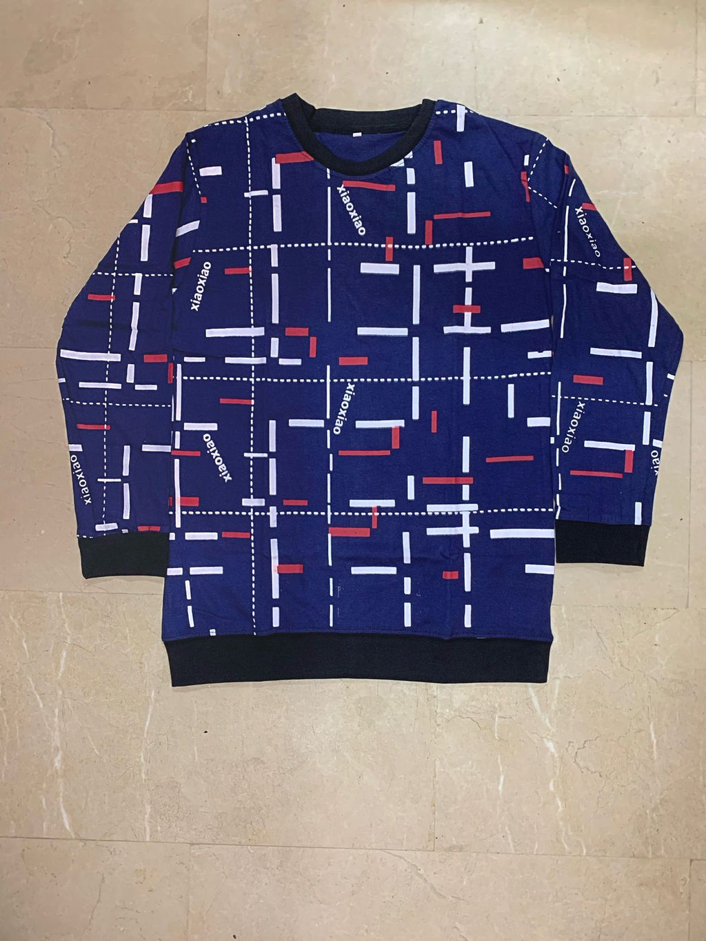 HY Boutique Lot Lining Screen Print Full Sleeve T-Shirt ? Premium Quality, Smart Look, Good Stitching, Fashionable Design (Sizes M, L, XL)