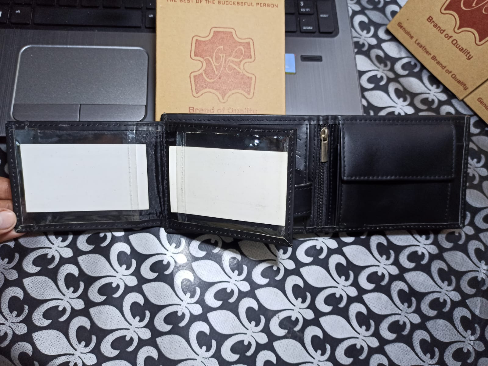 Original Cow Leather Handmade Men?s Wallet ? Premium Slim Bifold Design, Available in Black, Brown &amp; Mustard