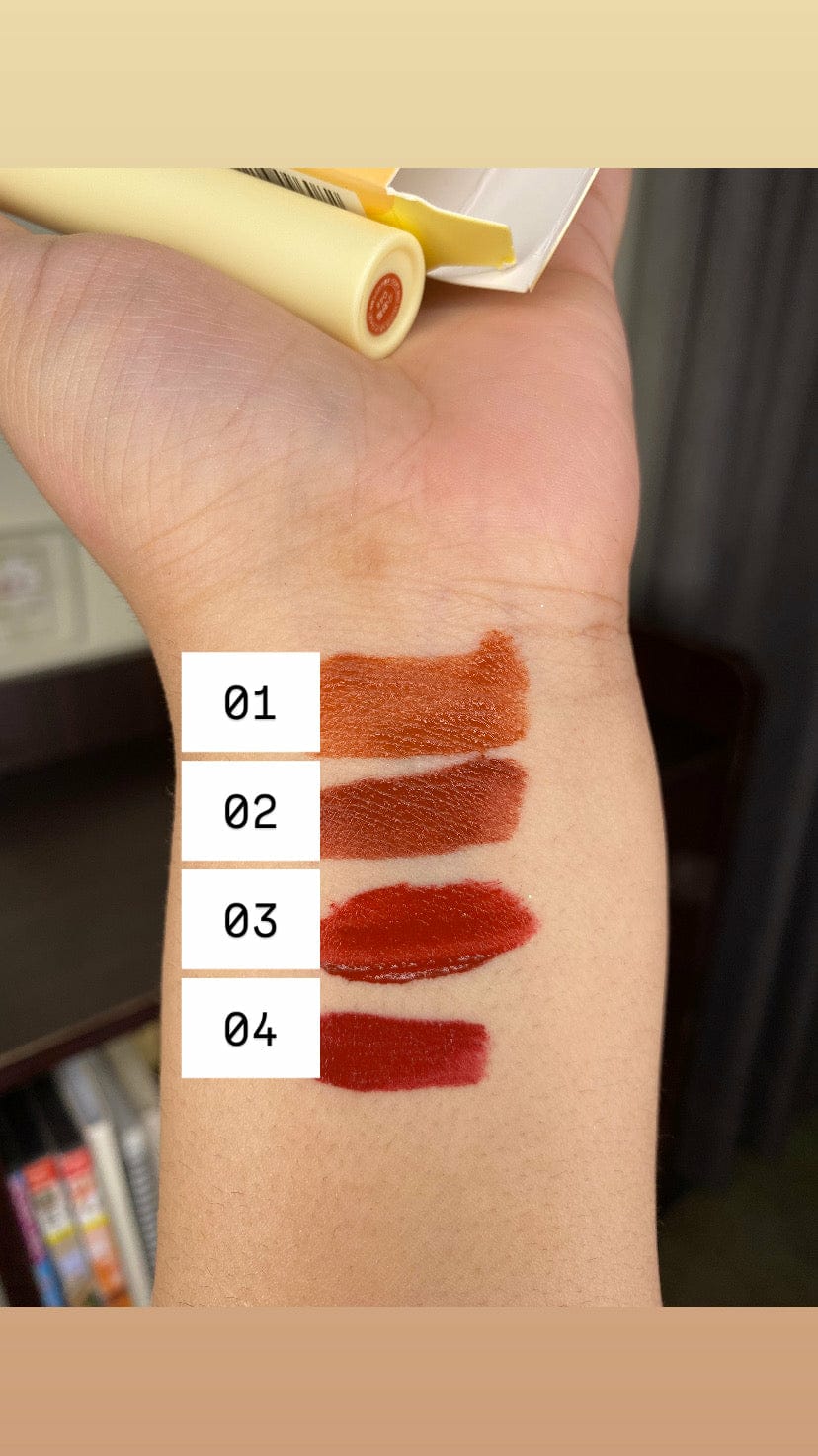 Kaqili Soft Mist Lipgloss ? Velour Air Lip Glaze, Lightweight Matte Finish, Long-Lasting Hydration &amp; Smooth Texture ? Shades 1, 2, 3, 4