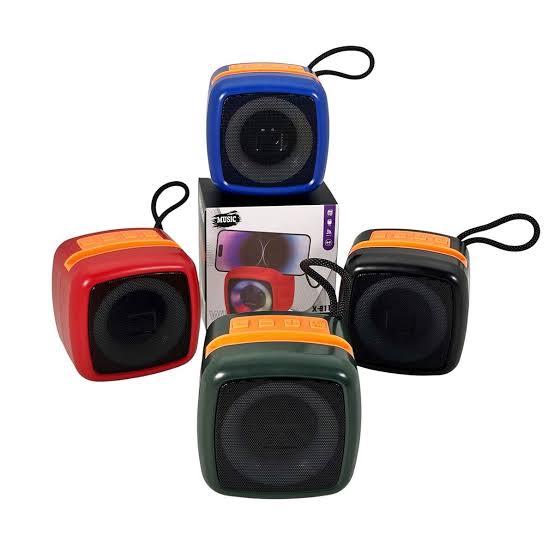 T&amp;G Portable Bluetooth Speaker with LED Lights, Phone Holder &amp; Powerful Bass ? Wireless, USB, TF Card &amp; AUX Support ? Model X-911