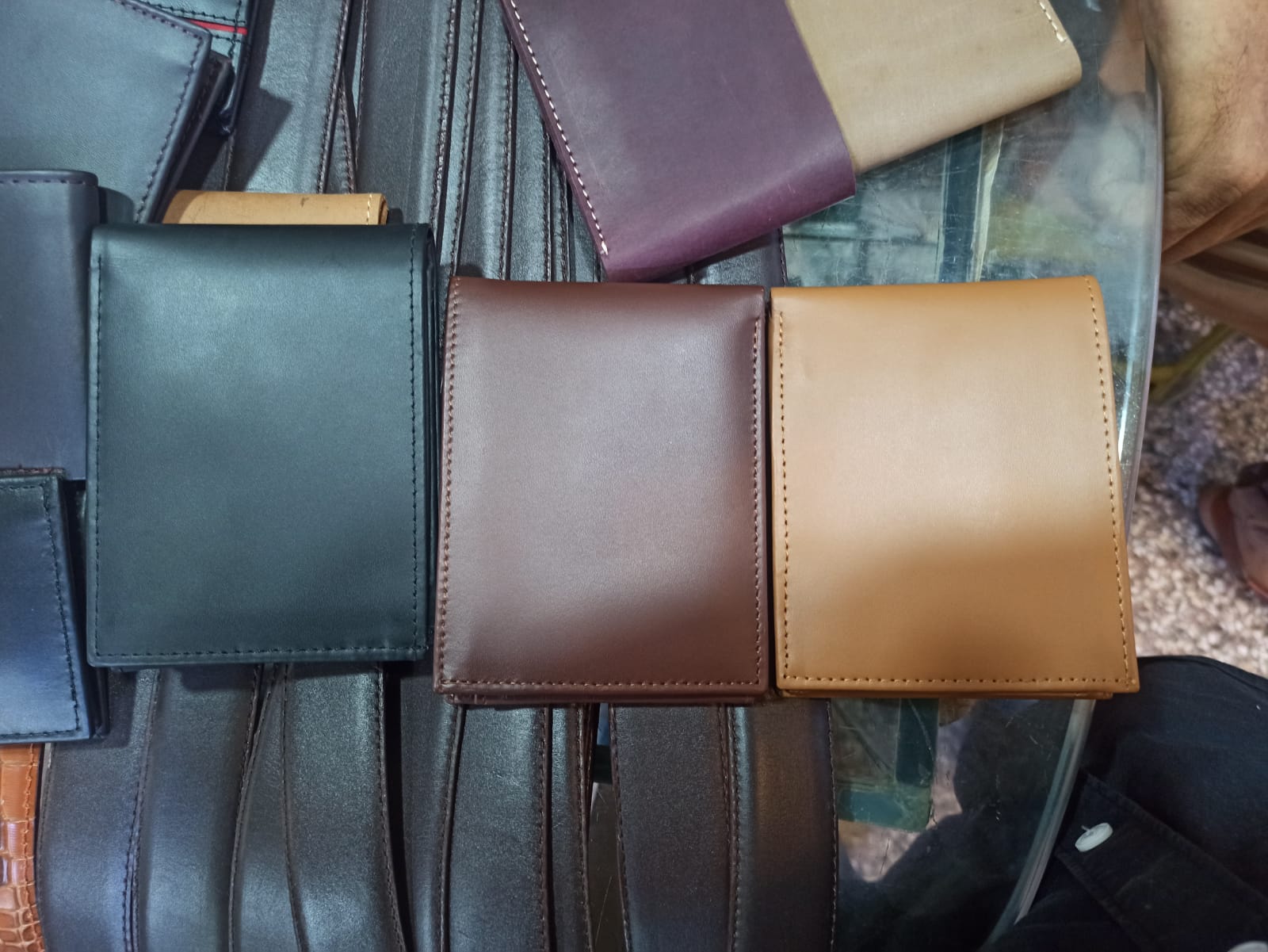 Original Cow Leather Handmade Men?s Wallet ? Premium Slim Bifold Design, Available in Black, Brown &amp; Mustard