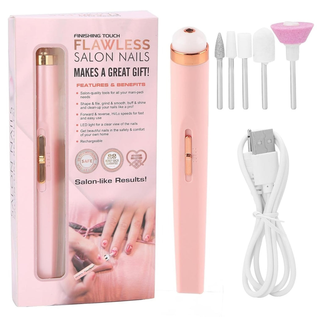 Professional Manicure Nail Tools ? 1 Pack Pink Precision Nail Shaping &amp; Grooming Tool, Salon-Quality, Durable ABS Plastic, Easy At-Home Nail Care