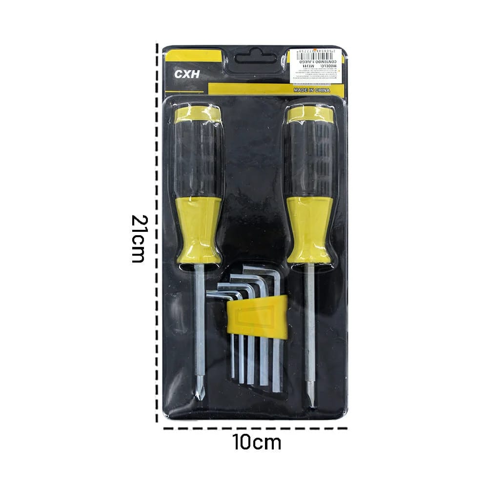 Tool Kit ? 2 Disassemblers &amp; 5 Allen Keys | Compact Hand Toolkit for DIY &amp; Repairs