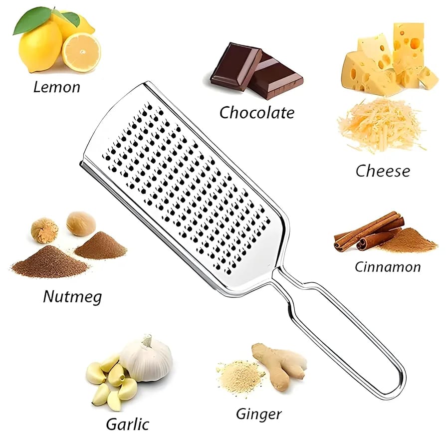 4-Piece Kitchen Cooking Utensils Set ? Grater, Magic Peeler, Knife &amp; Bottle Opener Combo for Fruits &amp; Vegetables