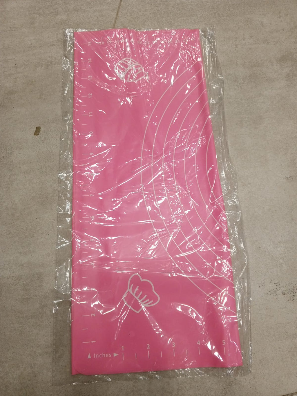 Silicone Non-Stick Rolling Mat 40x50cm ? Non-Slip Pastry Mat for Dough, Cakes &amp; Baking (Random Color)