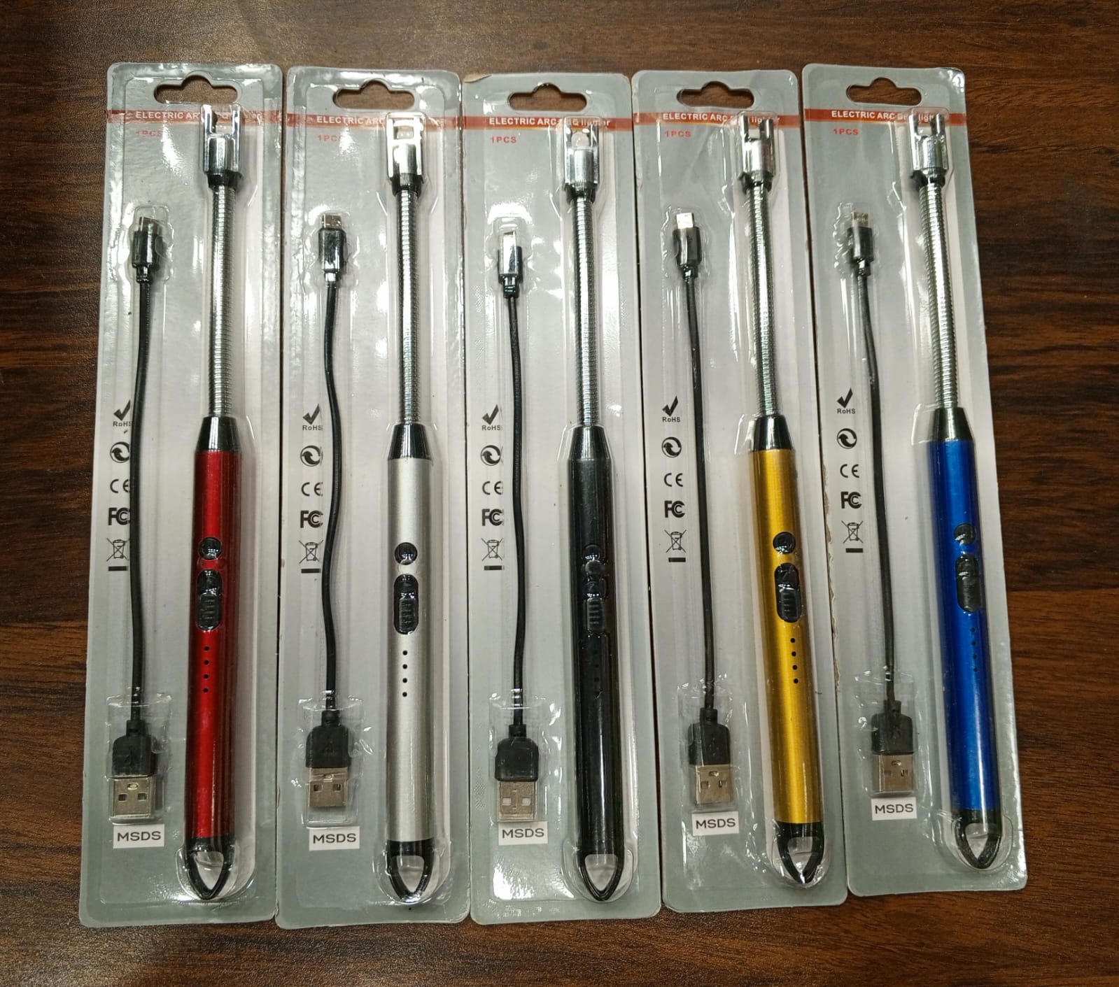 360° Outdoor Kitchen Lighter ? USB Rechargeable Portable Electronic Arc Lighter with Flexible Neck, Safety Lock, Windproof &amp; Eco-Friendly Design for Candles &amp; Gas Stoves