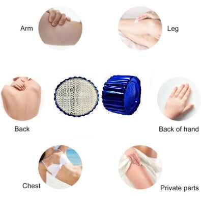 Hair Removal Tool ? Quick &amp; Easy Epilator for Smooth Skin, Portable &amp; Painless Electric Hair Remover for Face, Arms, Legs &amp; Body, Gentle Exfoliation &amp; Long-Lasting Results