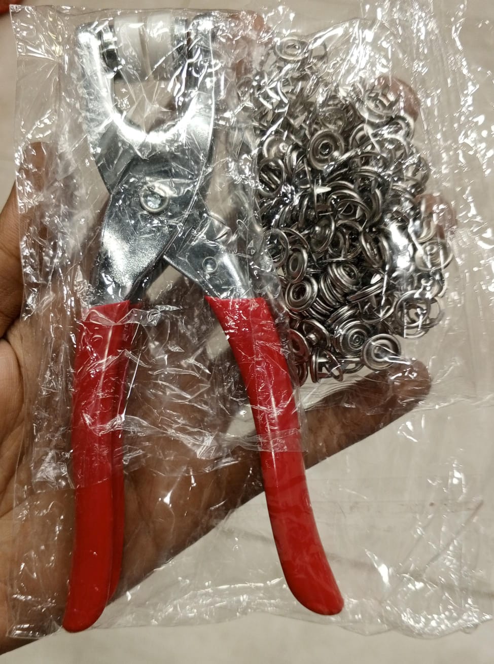 Plier Tool with 50 Sets Metal Snap Buttons ? Thickened Snap Fastener Kit for DIY Crafting, Sewing, Leather, Bags, Clothes &amp; Accessories, Durable &amp; Easy to Use Installation