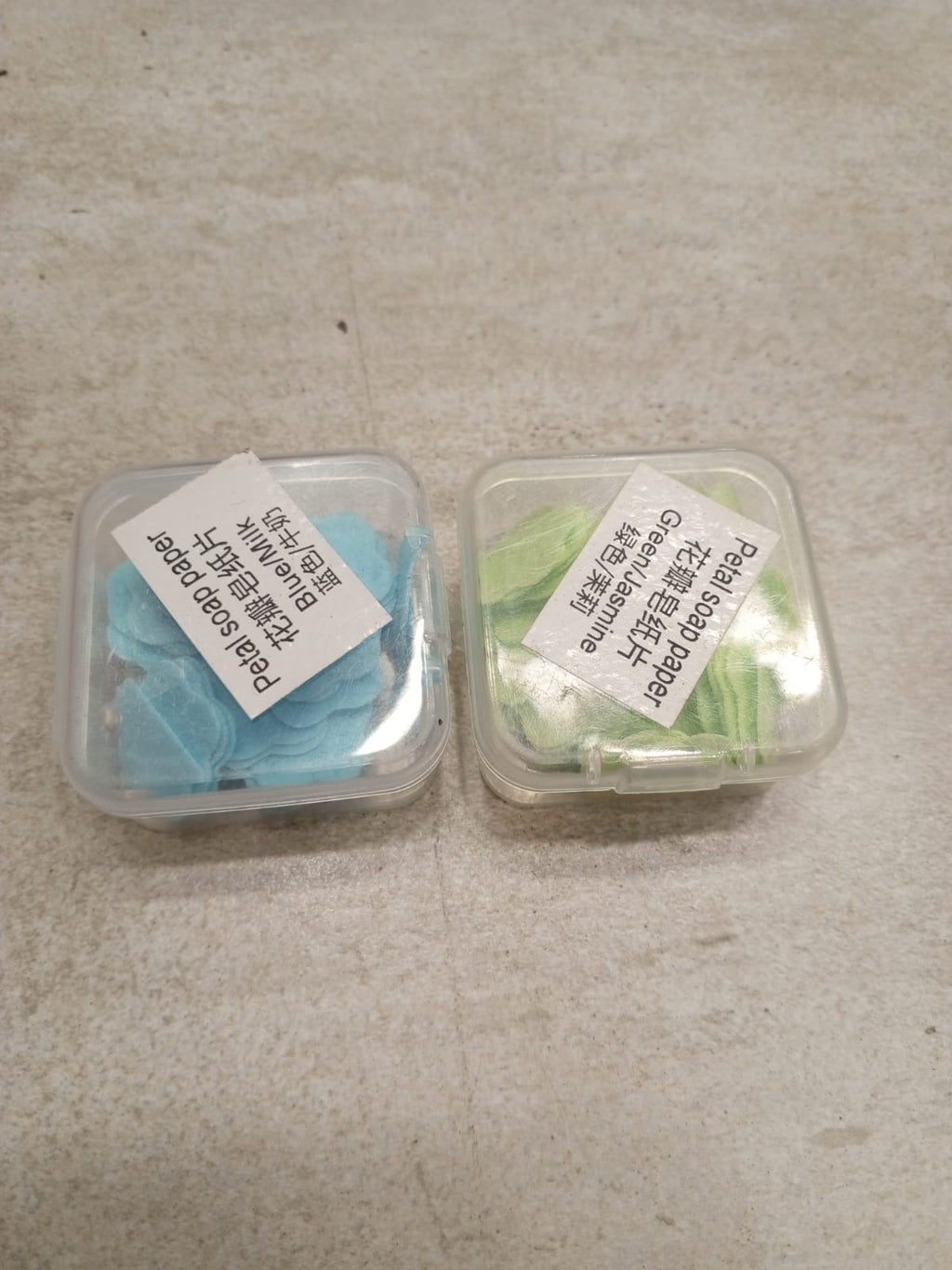 Pack of 2 Portable Disposable Soap Tablets ? 50 Sheets per Box, Travel-Friendly Soap Paper (Random Color)