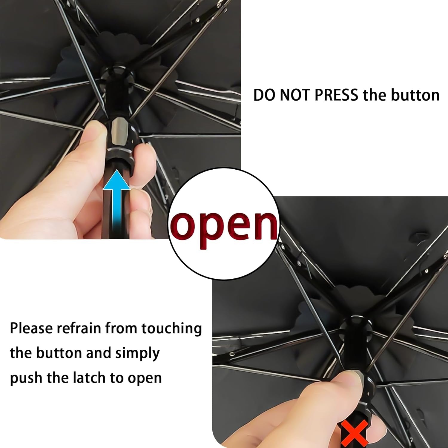 Compact Travel Umbrella with Windproof Design Gray Ghana