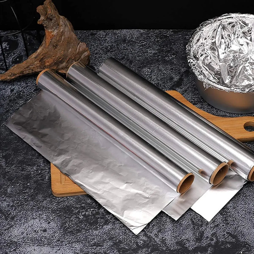 Premium Aluminium Kitchen Foil ? 5m x 30cm Food Wrap Roll