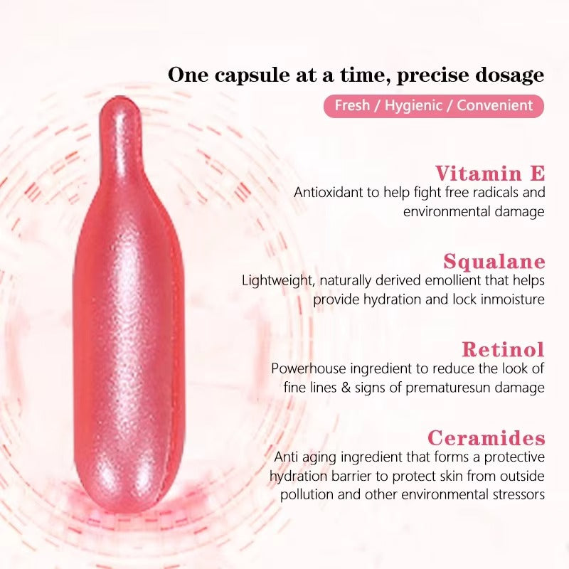 Pack Of 90 Essence of Facial Skincare ? Vitamin E Skin Care Facial Capsules | Nourishing, Hydrating, Anti-Aging &amp; Skin Protection Formula