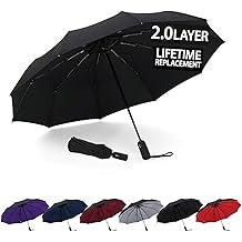 Compact Travel Umbrella with Windproof Design Gray Ghana