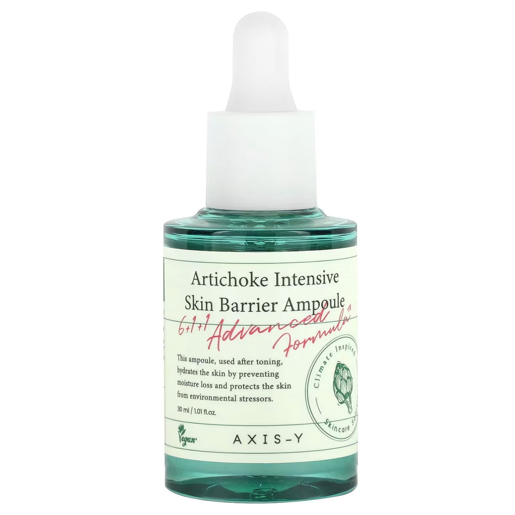 AXIS-Y Artichoke Intensive Skin Barrier Ampoule ? Hydrating &amp; Barrier-Strengthening Serum | 30ml Skin Care (Original)