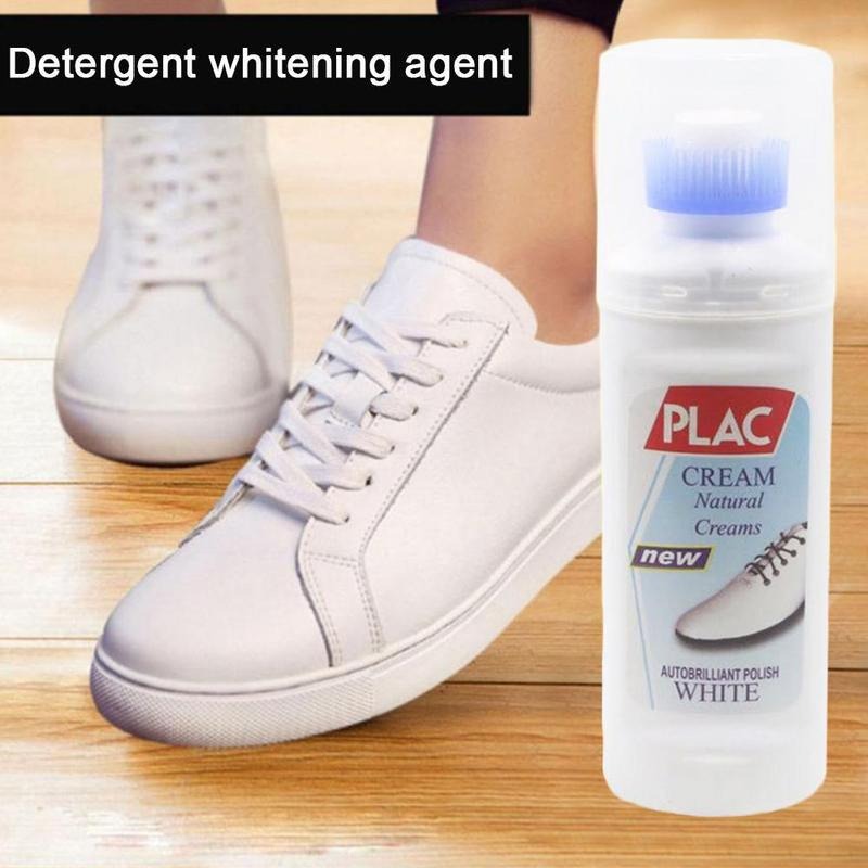 PLAC White Shoe Polish Cream ? Magic Instant Cleaner for White Shoes (250ml)