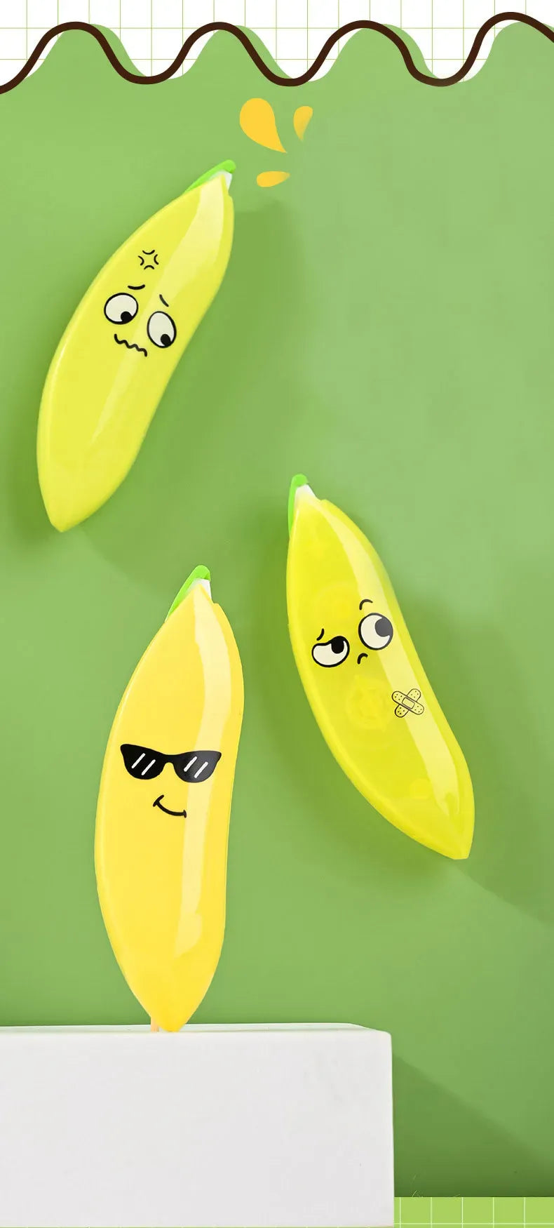 Banana Shaped Correction Tape ? Fun &amp; Portable Eraser Tool for Paper, Labels, and More ? 14cm