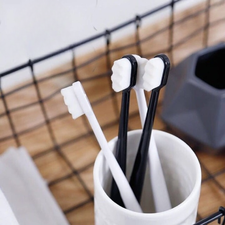 Soft Micro-Nano Toothbrush ? Ultra-Soft Bristles for Sensitive Teeth &amp; Gums (Adults &amp; Kids, Without Box)