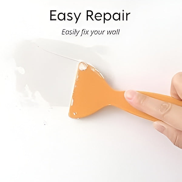 Wall Repair Paste 200gm ? White Waterproof Crack Filler With Scraper, Wall Putty &amp; Hole Mending Agent for Damaged Walls and Joints