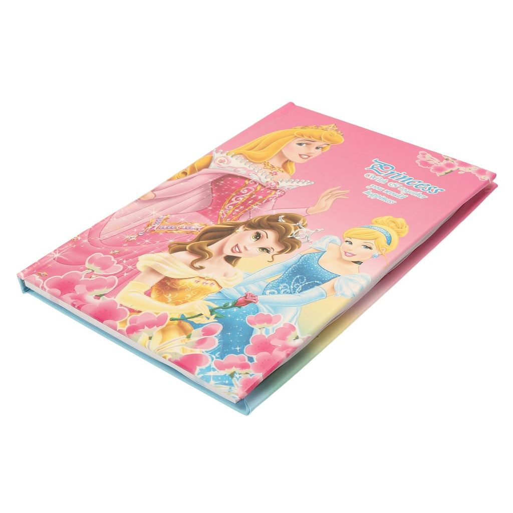 Princess, Frozen &amp; Sofia Cover Fancy Lock Spiral Binding Diary ? Medium Size with Box ? 40 Pages (22 x 16 cm)