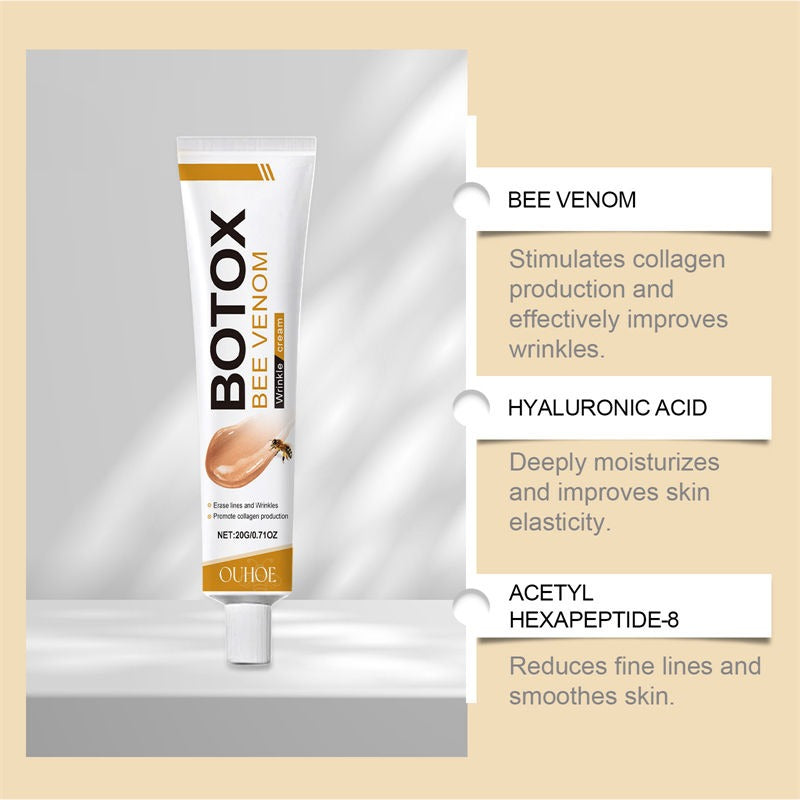 Whitening &amp; Moisturizing Bee Venom Facial Care Cream ? Brightening, Anti-Aging, Hydrating Face Moisturizer for Radiant, Smooth &amp; Youthful Skin