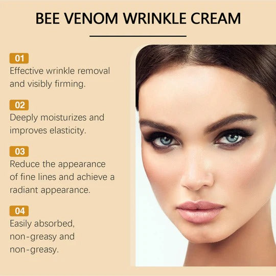 Whitening &amp; Moisturizing Bee Venom Facial Care Cream ? Brightening, Anti-Aging, Hydrating Face Moisturizer for Radiant, Smooth &amp; Youthful Skin