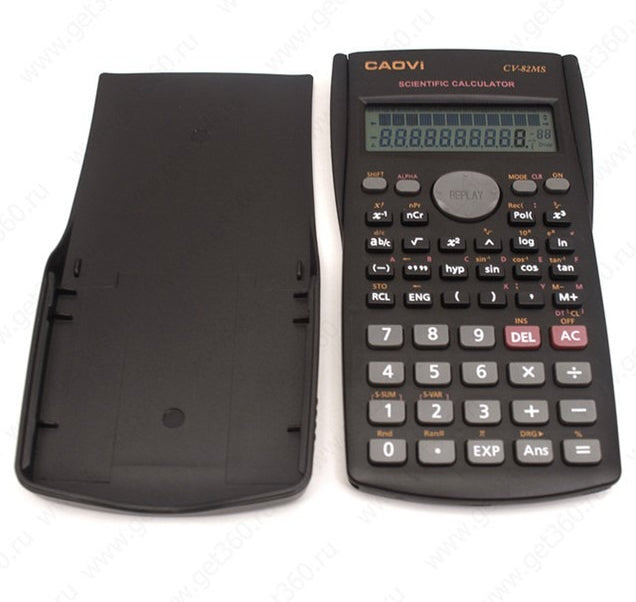 Caovi Scientific Calculator ? Two Line Display, Variables List, Prime Factorization &amp; Random Integers