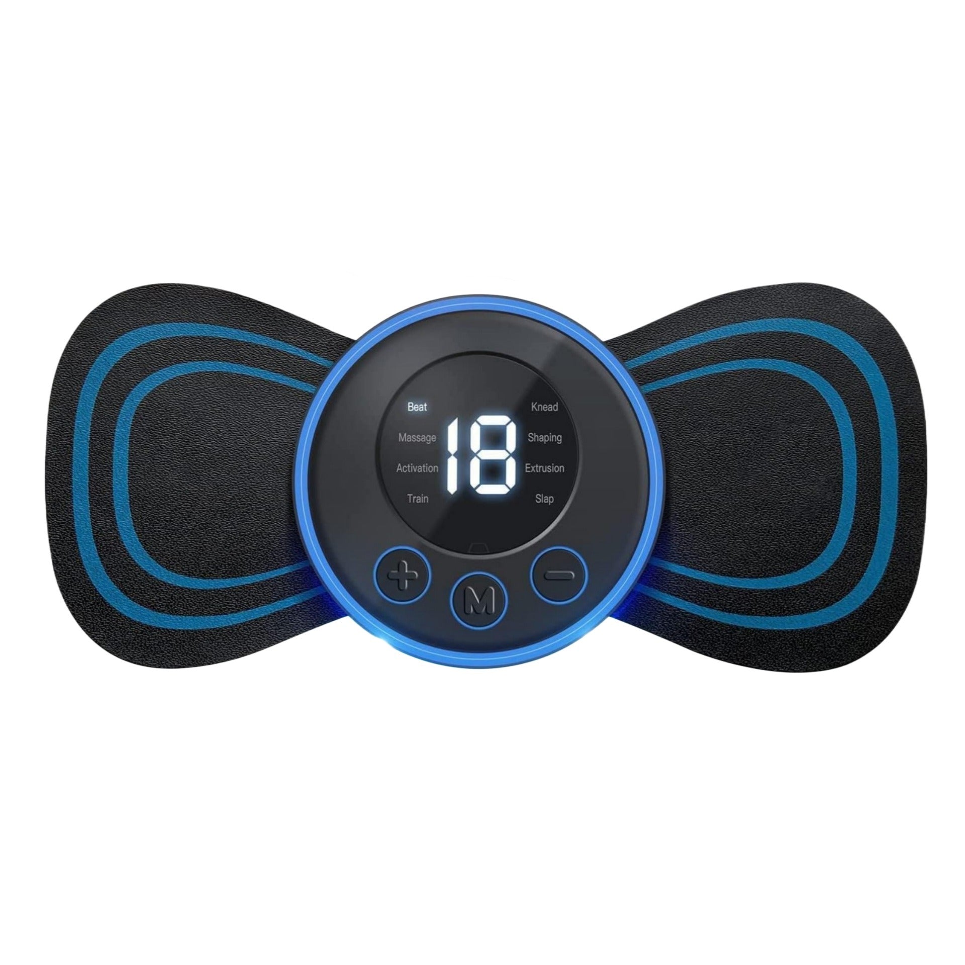 Pain Relief Portable Mini Electric Massager EMS Mini Body Massage Patch for Muscle Pain Relief-Neck,Arms,Back,Shoulder &amp; All Body Pain Relief