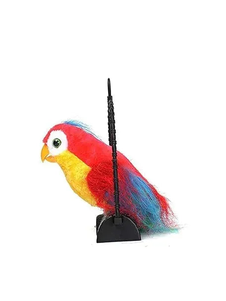 Talk Back Talking Parrot Toy ? Repeats Speech, Educational &amp; Fun for Kids