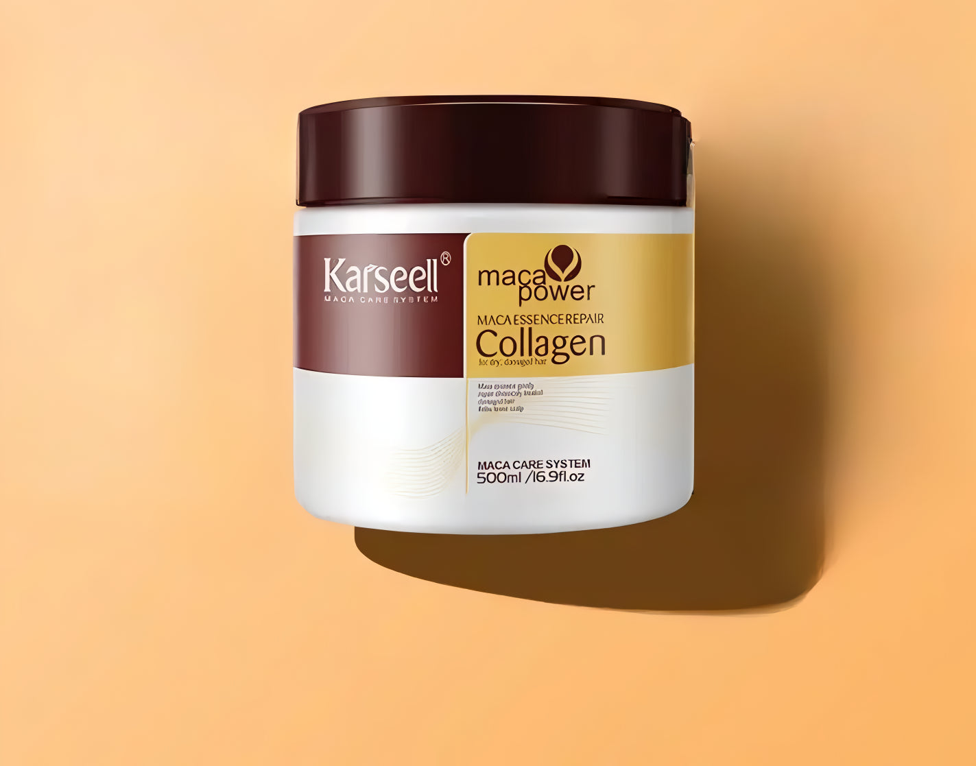 Karseell Hair Mask Collagen Treatment Cream ? Deep Repair &amp; Hydration for Damaged, Dry, and Color-Treated Hair ? Professional Salon-Quality Nourishing Hair Care (300ml / 500ml)