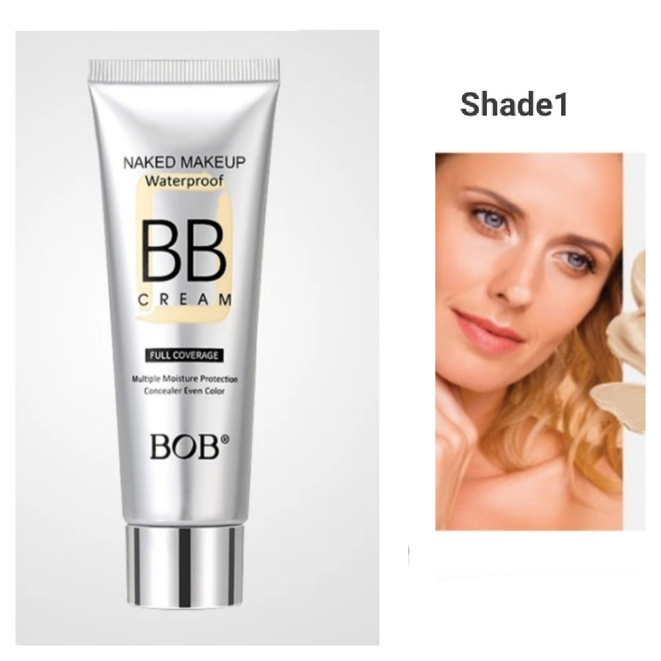 BOB Naked Makeup Waterproof Full Coverage BB Cream ? 40 Gram Pack, Original Long-Lasting Formula