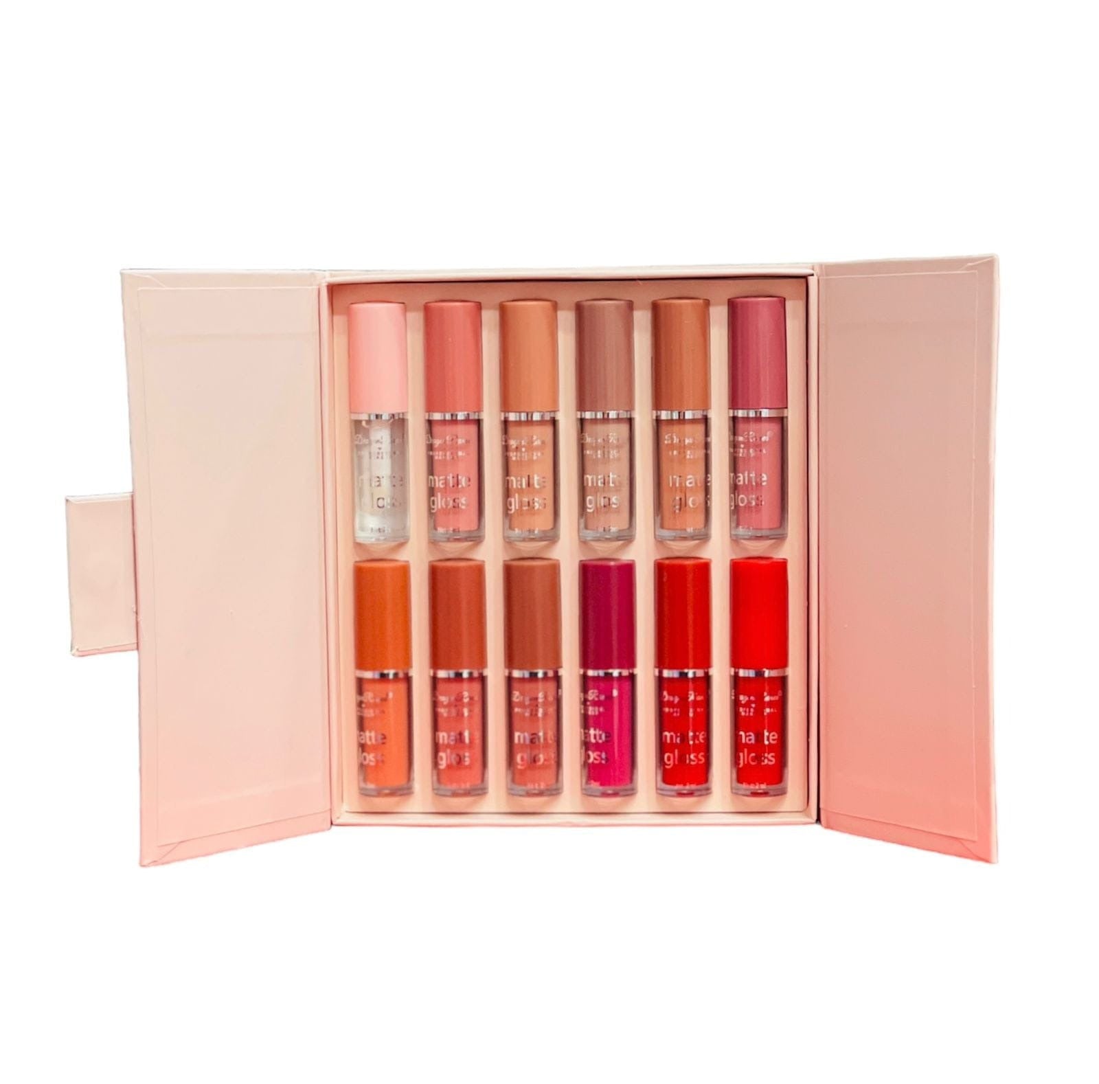 Mocallure 12-Piece High Pigment Lip Gloss Set ? Long-Lasting, Vibrant Shades