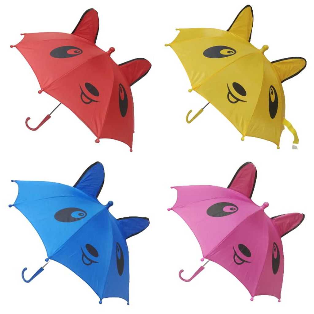 Small Kids Cartoon Umbrella ? Multicolor, Random Shape &amp; Design, Lightweight &amp; Compact