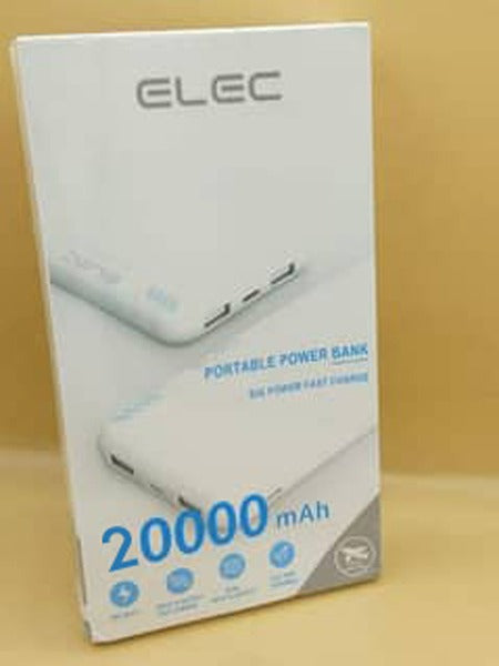 Elec 20000mAh Power Bank ? PD Fast Charging, High-Capacity Portable Charger
