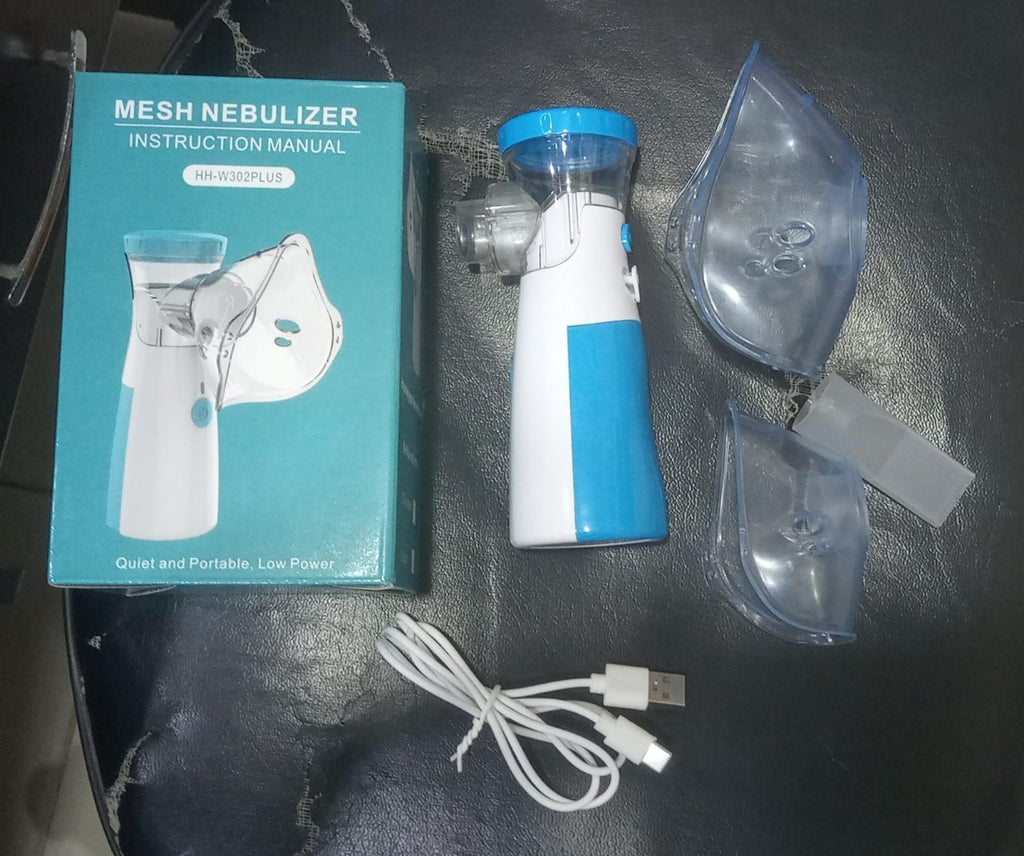 Mesh Nebulizer Machine For kids and adults, Handheld, Mesh Technology Portable, Soundless, and Effective Respiratory Solution