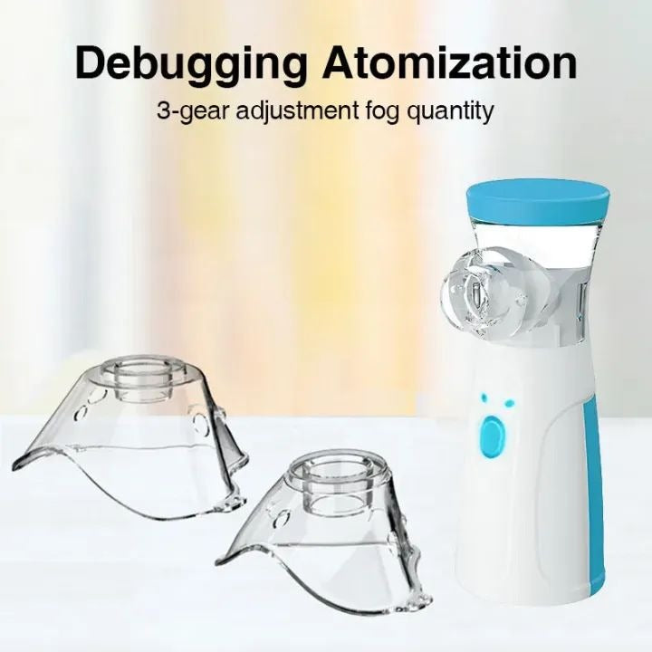Mesh Nebulizer Machine For kids and adults, Handheld, Mesh Technology Portable, Soundless, and Effective Respiratory Solution