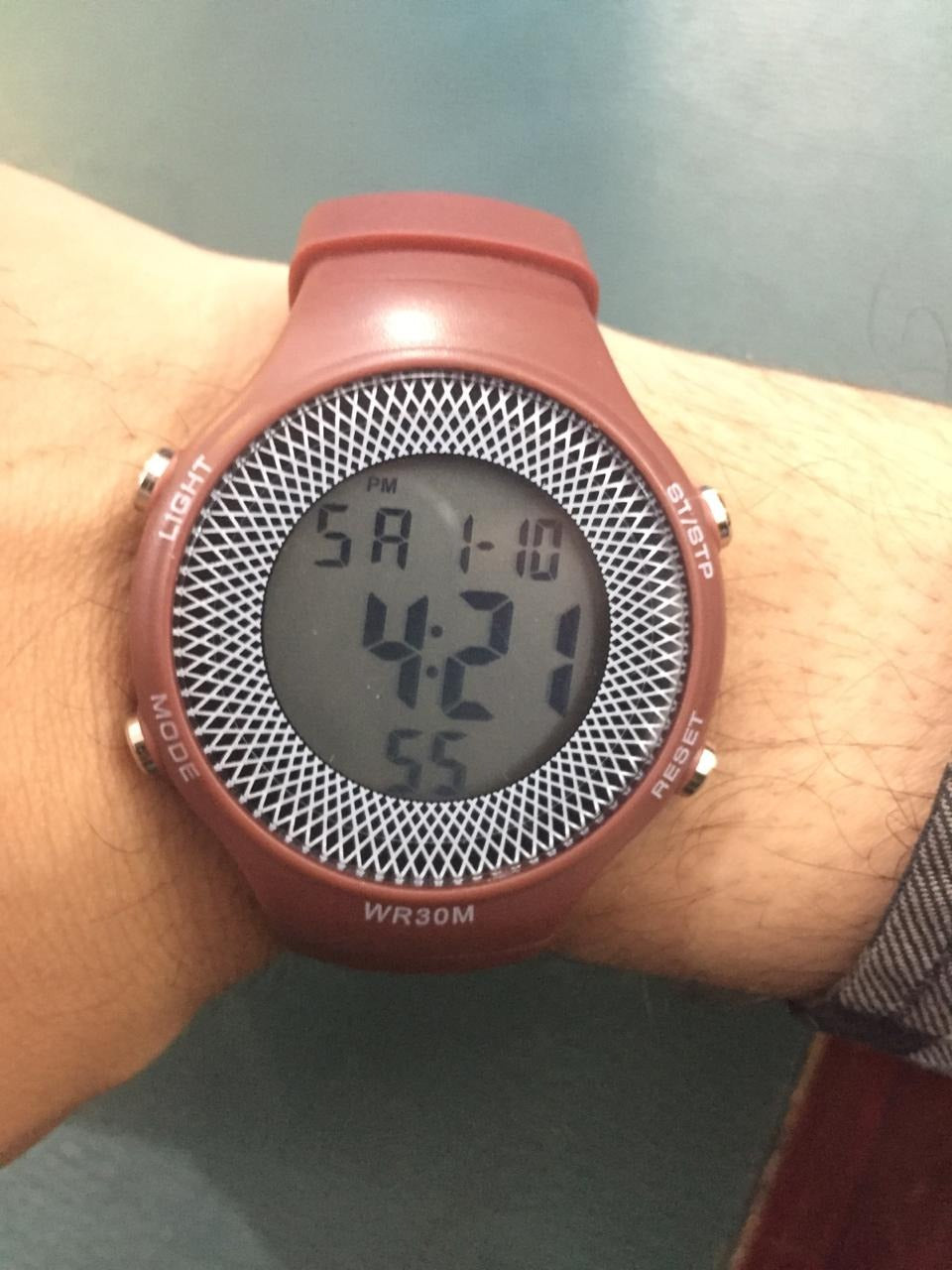 Silicon Digital Watch - Waterproof, Luminous Display, Automatic Movement, Sporty Design, No Box Included