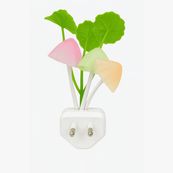 Mushroom Night Light Dusk To Dawn Sensor LED Night Lights Flower Lamp Bedroom Baby Room Lamps For Kids Gifts