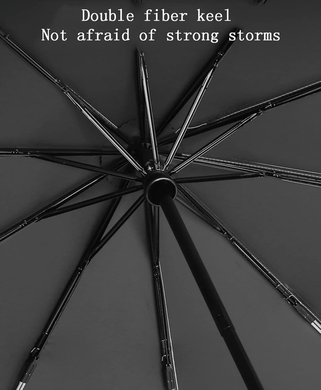 Compact Travel Umbrella with Windproof Design Gray Ghana