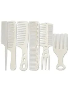 Aimeisi Multifunctional Hair Comb Set ? 6 Pcs Durable Styling Combs for Medium to Long Hair