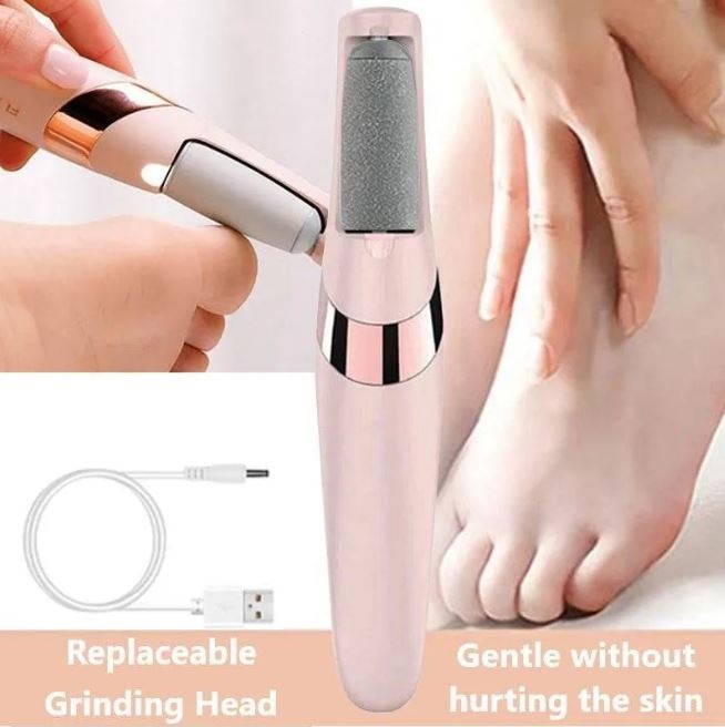 Rechargeable Electric Pedi Foot Filer ? Effective Callus Remover for Soft, Smooth Feet